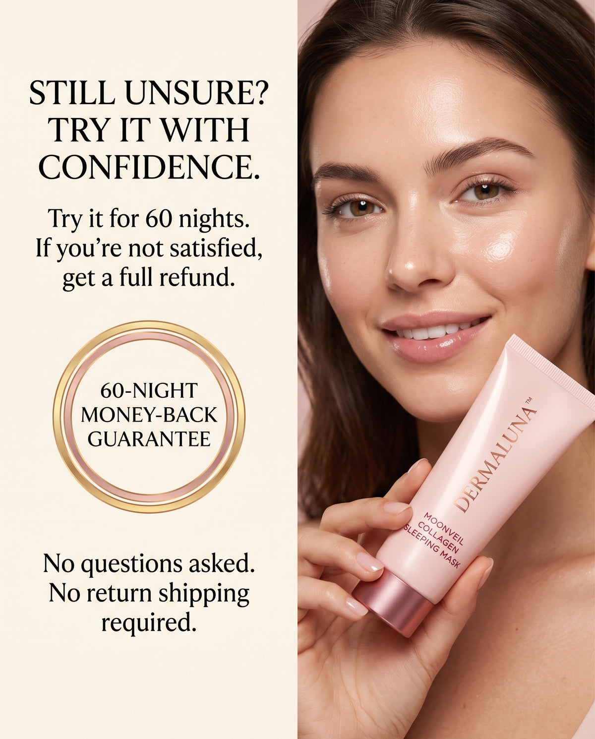 Dermaluna™ Moonveil Collagen Sleeping Mask