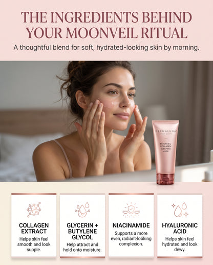 Dermaluna™ Moonveil Collagen Sleeping Mask