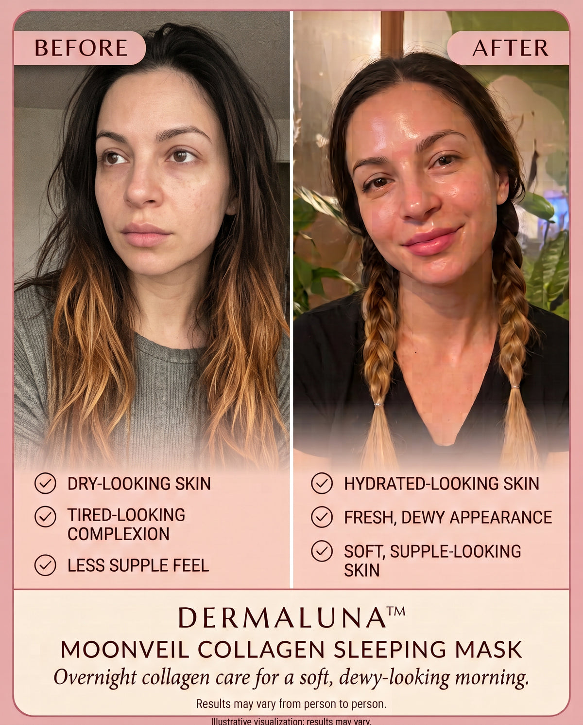 Dermaluna™ Moonveil Collagen Sleeping Mask
