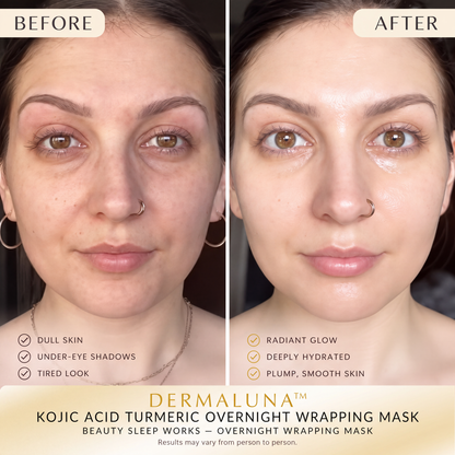 Dermaluna™ Kojic Acid & Turmeric Overnight Glow Mask